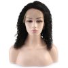 Gerçek Front  Lace Tül Peruk - Afro Dalgası - Siyah 45-50cm