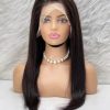 Gerçek Front Lace Tül Peruk - Düz - Doğal 60-65cm
