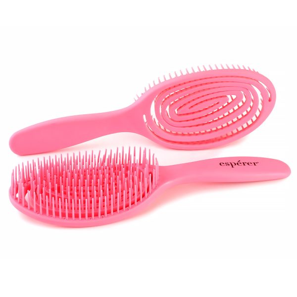 Topuzsuz Saç Açma Fırçası - Pembe - JT9515