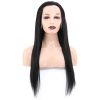 Front Lace Gerçek Tül Peruk Düz - Düz - 65-70cm